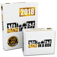 Band-in-a-Box 2018 Portable With Realtracks 1-300 [31 DVD]