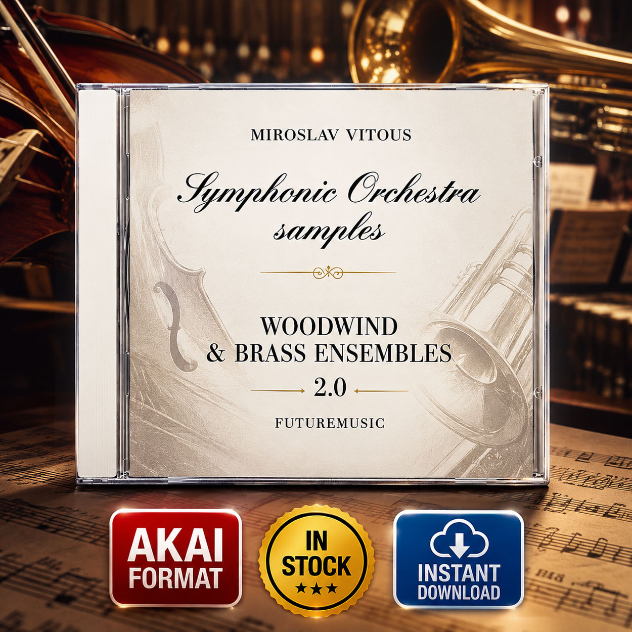 Miroslav Vitous - Symphonic Orchestra Samples - Woodwind & Brass Ensembles