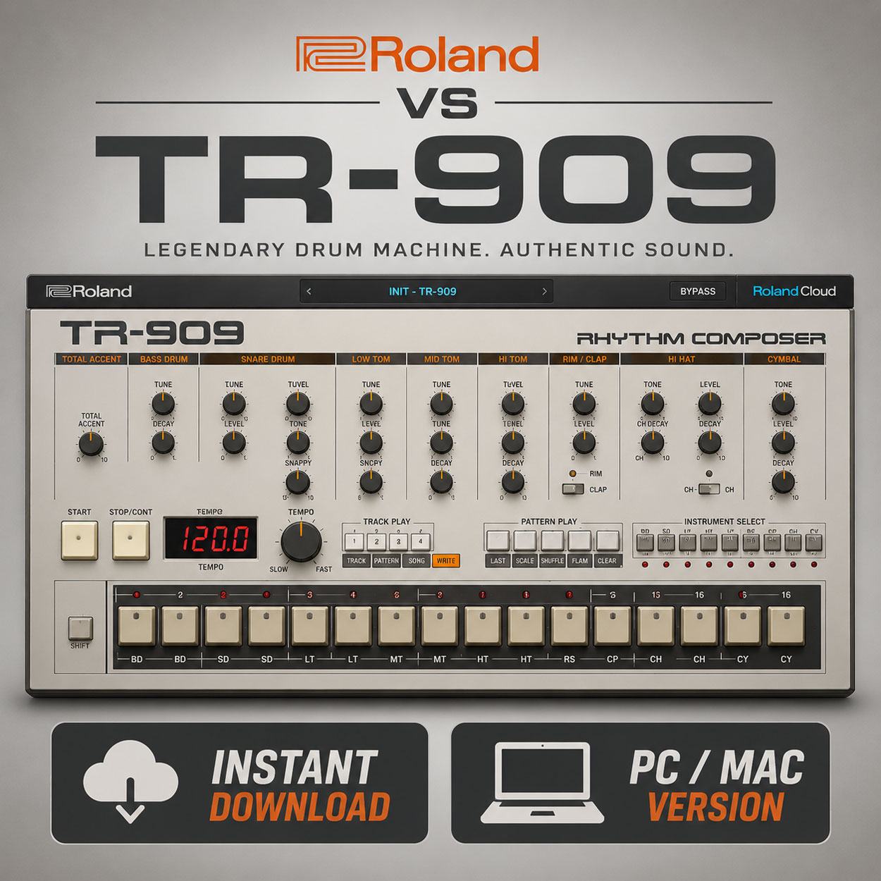 Roland Vs Tr-909