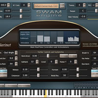 Audio Modelling SWAM Engine - SWAM Clarinets 2.8.1