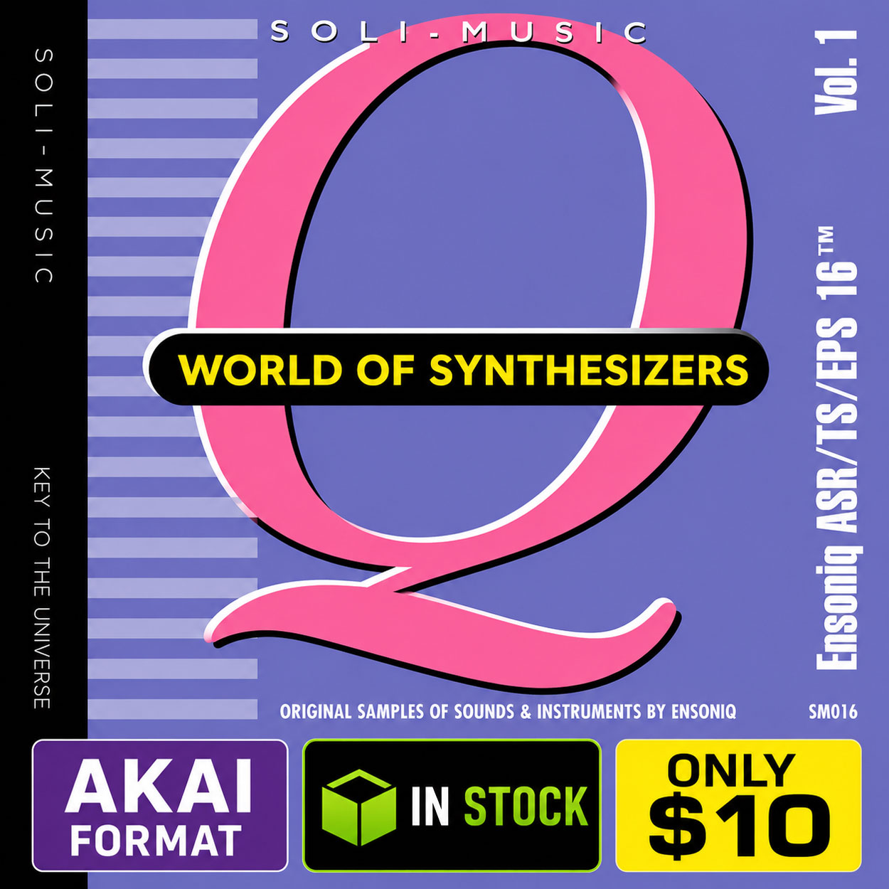 Soli-music World of Synthesizers Vol 1 - Best of Ensoniq