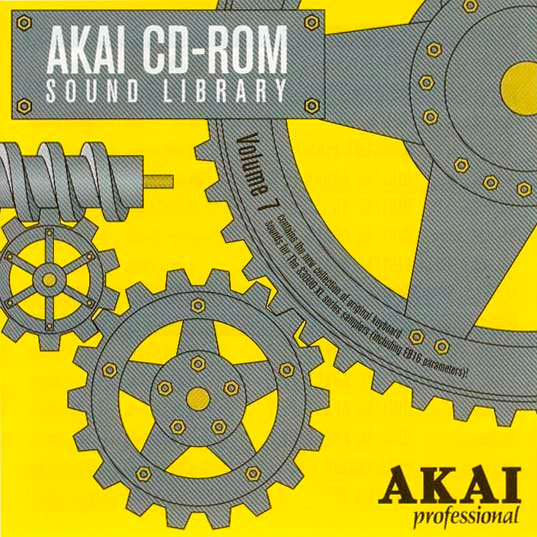 Akai CD-ROM Sound Library Volume 7 Cover 1