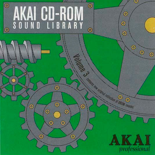 Akai Sound Library Volume 3 Cover 1