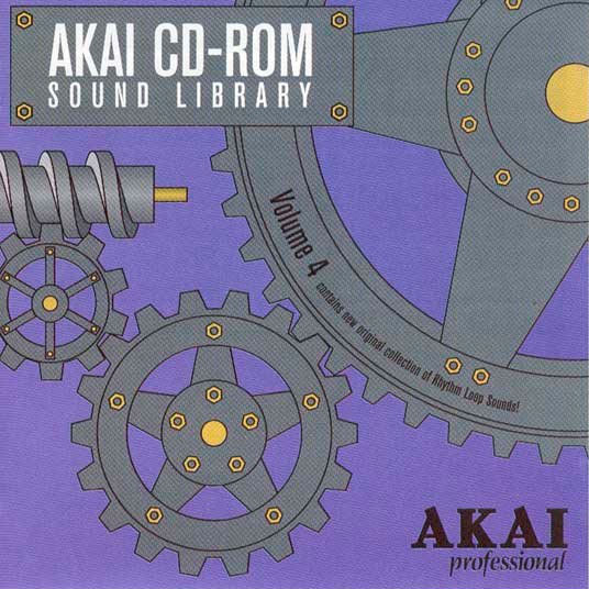 Akai Sound Library Volume 4 Cover 1