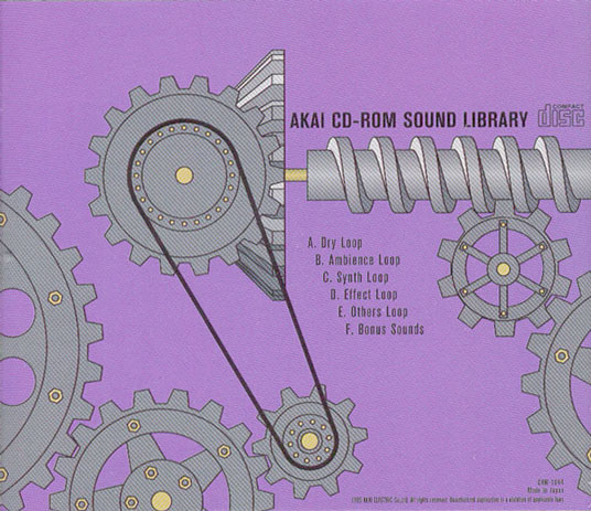 Akai Sound Library Volume 4 Cover 2