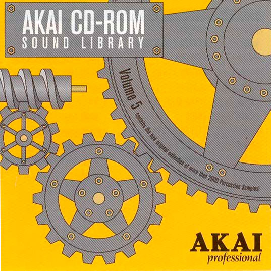 Akai Sound Library Volume 5 Cover 1